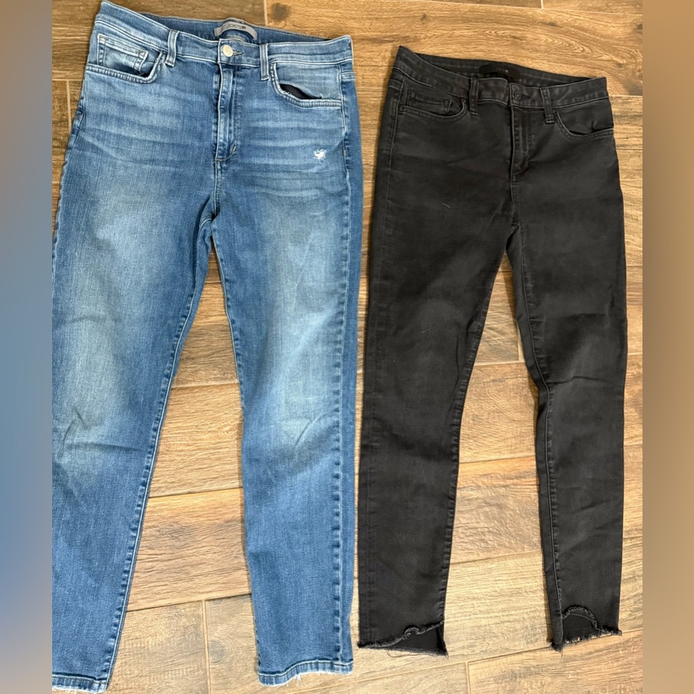 Joe's Jeans Blue and Black Skinny Jeans, size 29